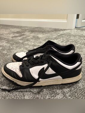Nike Dunk Low Panda White Black Shoes Mens U.S. 13